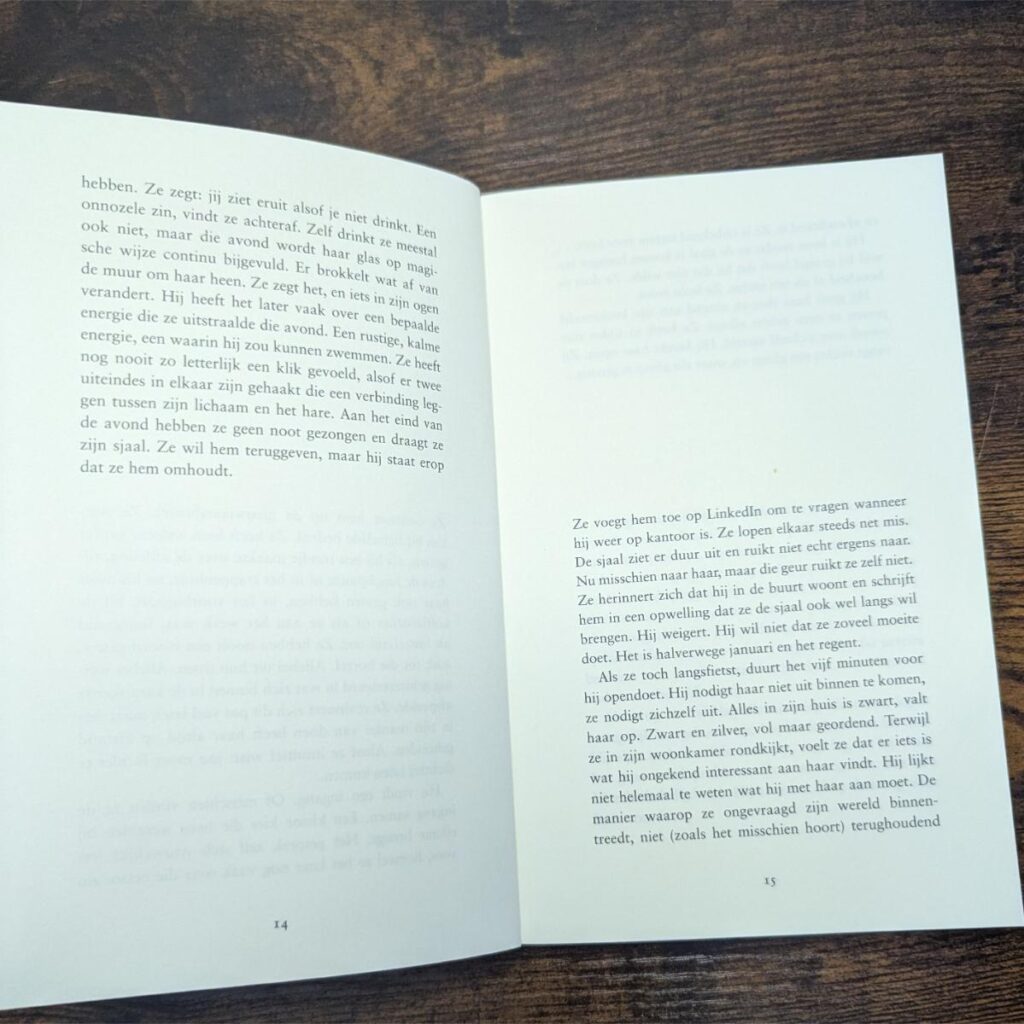 opmaak, kleine hoofdstukken