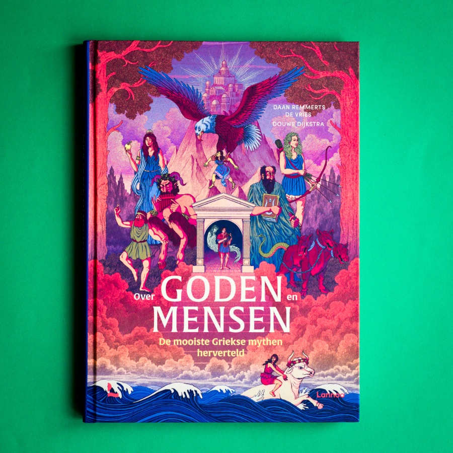 voorkant Over goden en mensen door Daan Remmerts de Vries