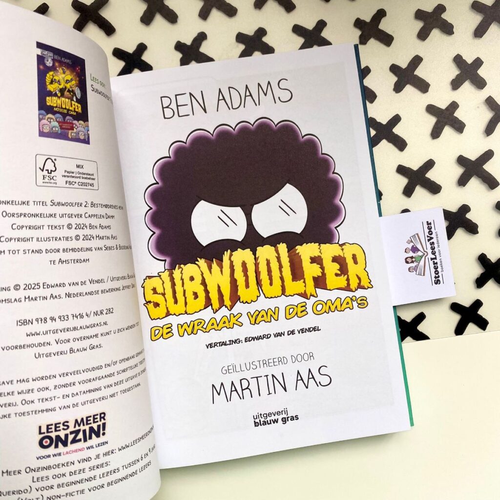 titelblad subwoolfer 2 ben adams martin aas