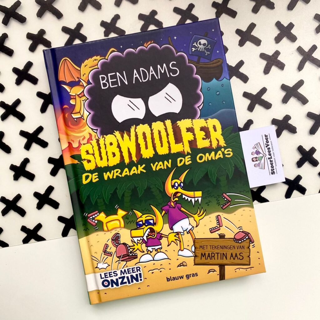 De wraak van de oma's subwoolfer 2 voorkant cover omslag kaft gele wolven graphic novel
