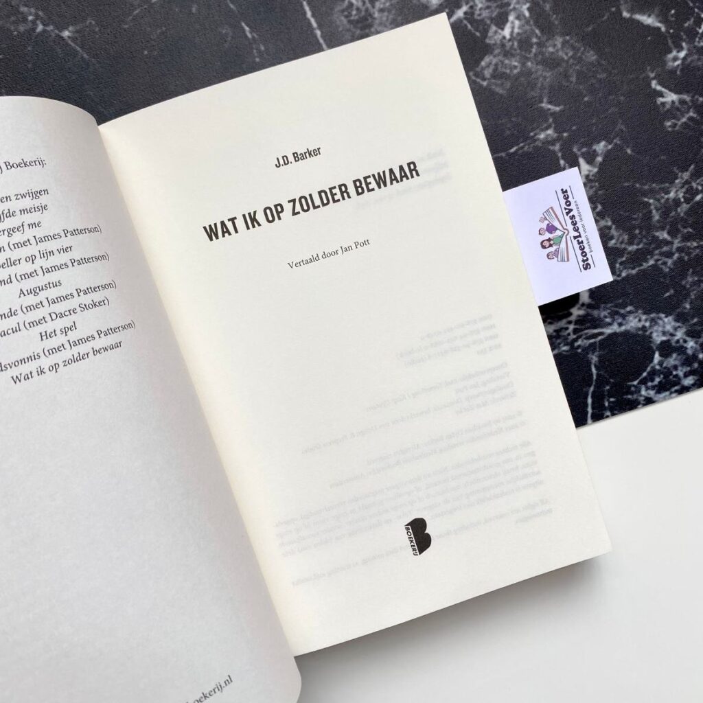 titelblad thriller jd barker