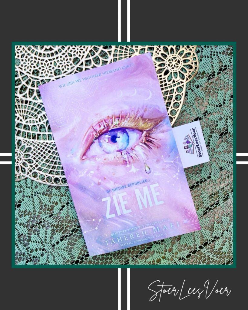 Zie me De Nieuwe Republiek 1 Tahereh Mafi voorkant cover omslag kaft boek