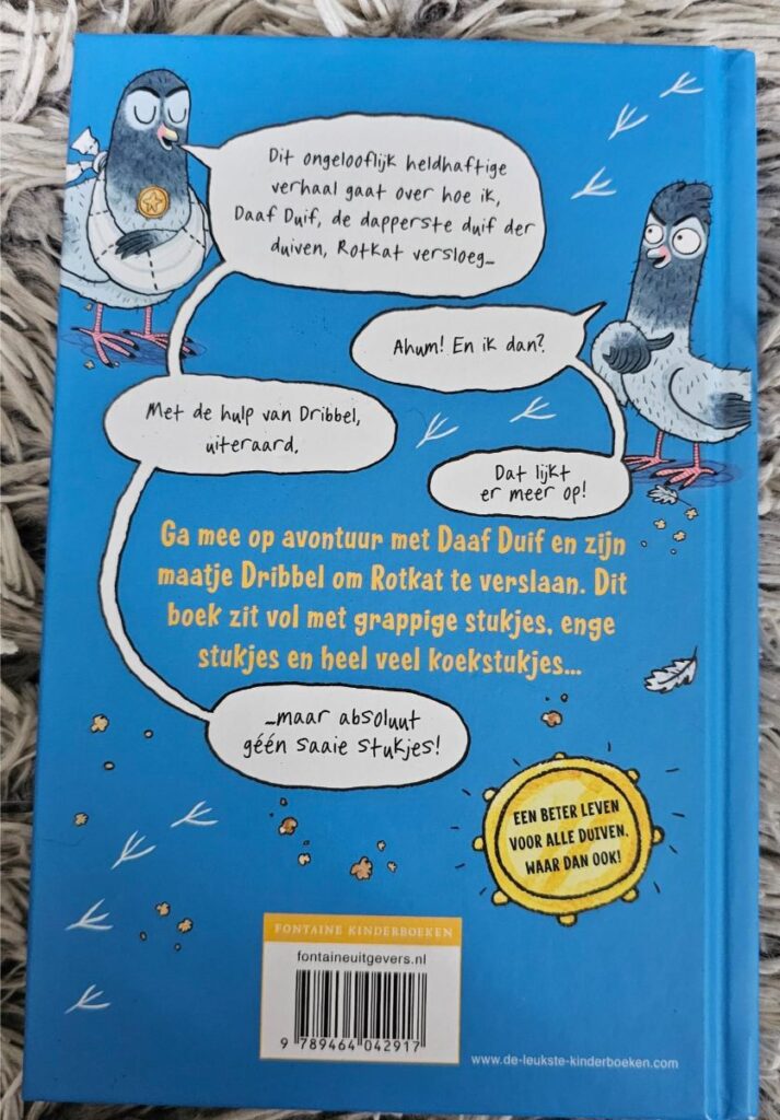 daaf duif boeken achterkant