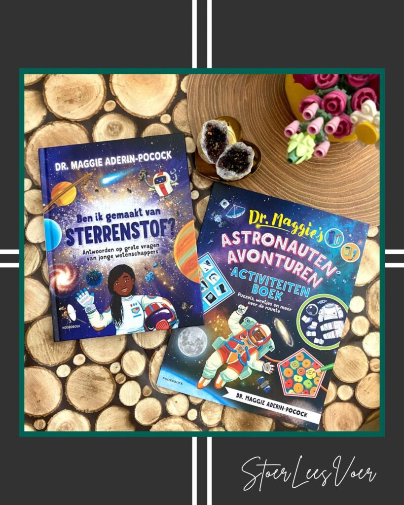 Ben ik gemaakt van sterrenstof voorkant cover omslag kaft weetjesboek activiteitenboek