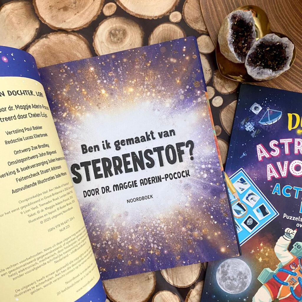titelblad weetjesboek heelal dr.maggie aderin-pocock