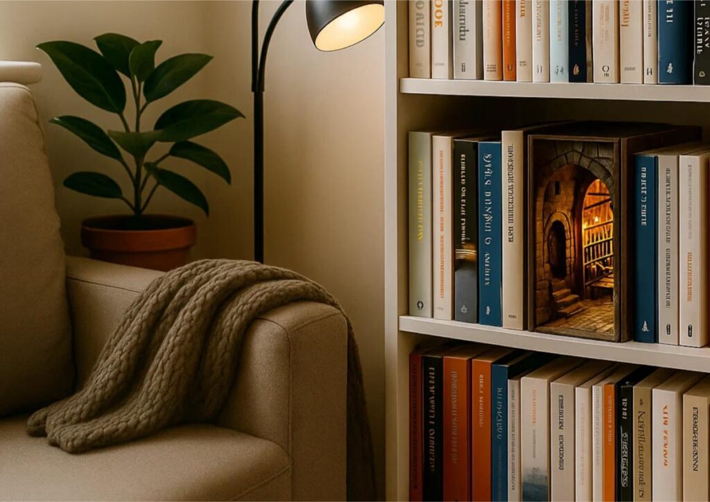 Book Nooks boekenkast kamer voorbeeld