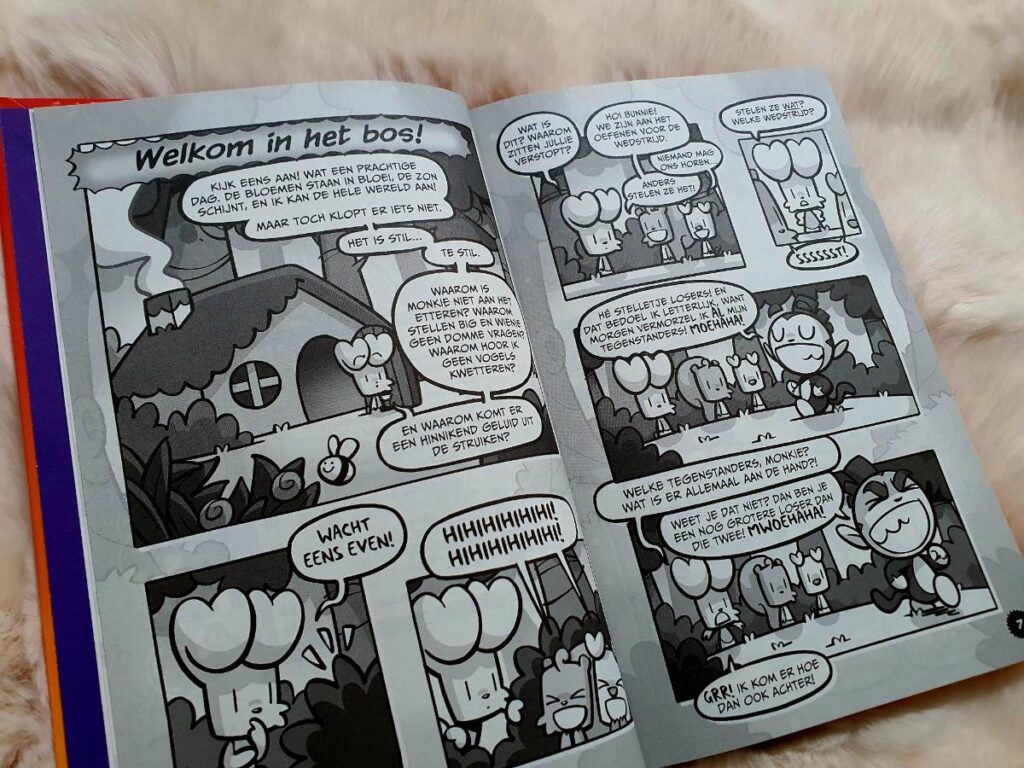 Bunnie vs Monkie en het geniale grappengevecht!