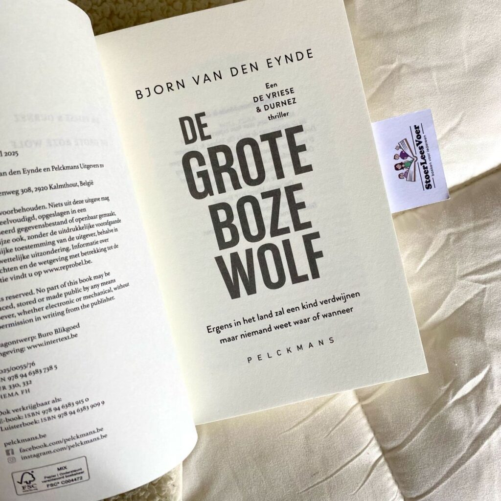 titelblad de vriese & durnez 3 bjorn van den eynde