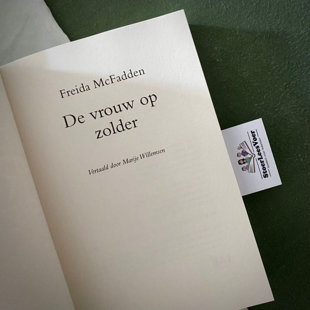 titelblad Freida McFadde thriller