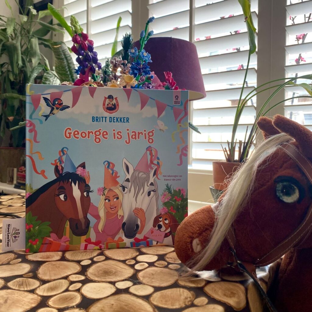 George is jarig britt dekker meer paardenpraat voorkant cover omslag kaft