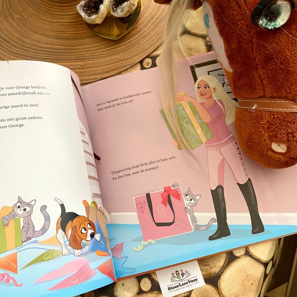 george is jarig meer paardenpraat britt dekker en illustraties bianca van loon