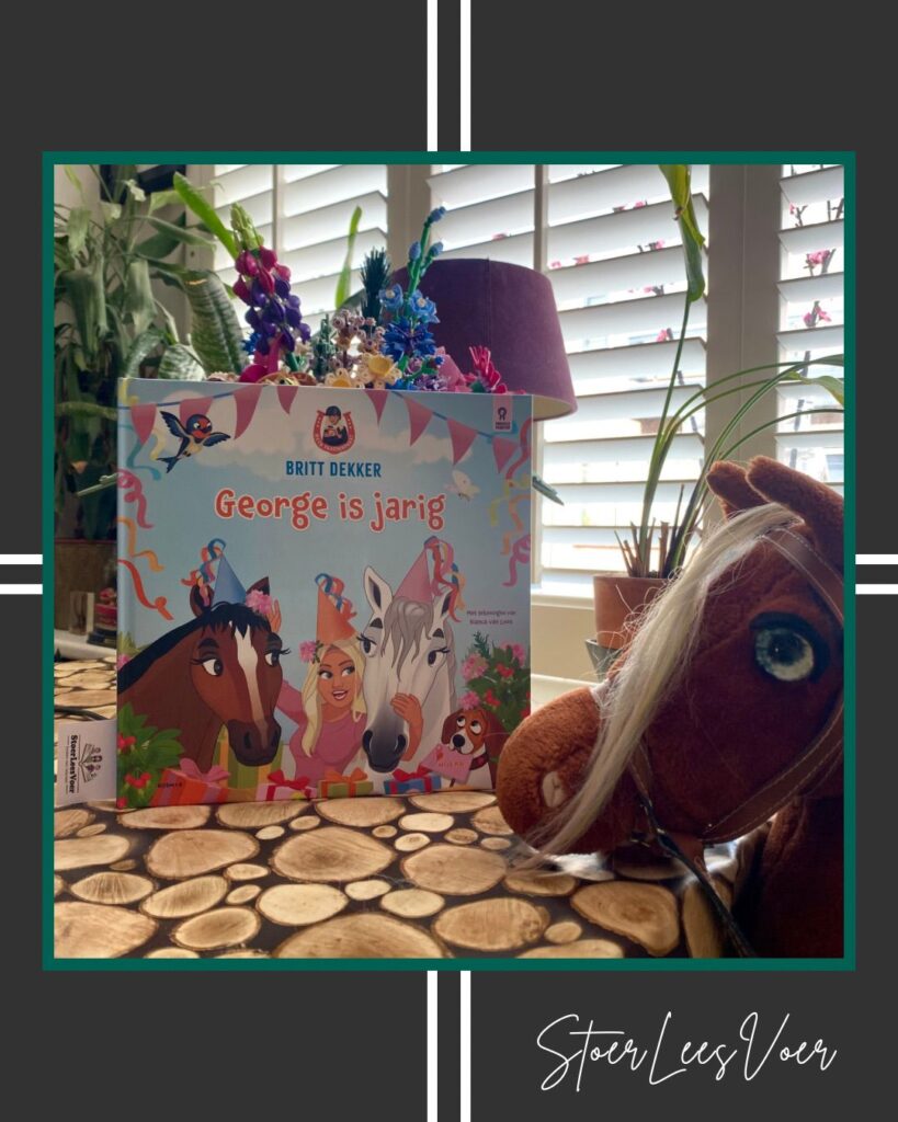George is jarig britt dekker paardenpraat voorkant cover omslag kaft