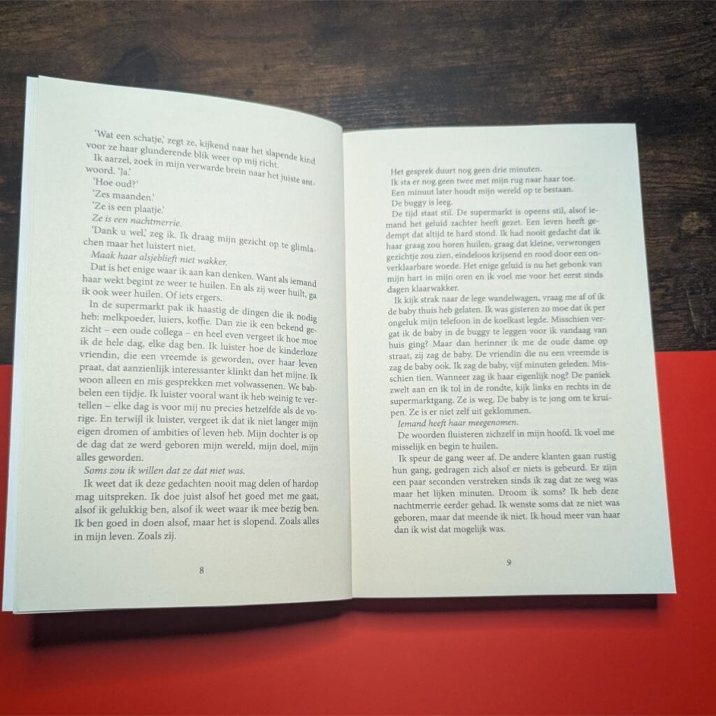 good bad girl opmaak in boek