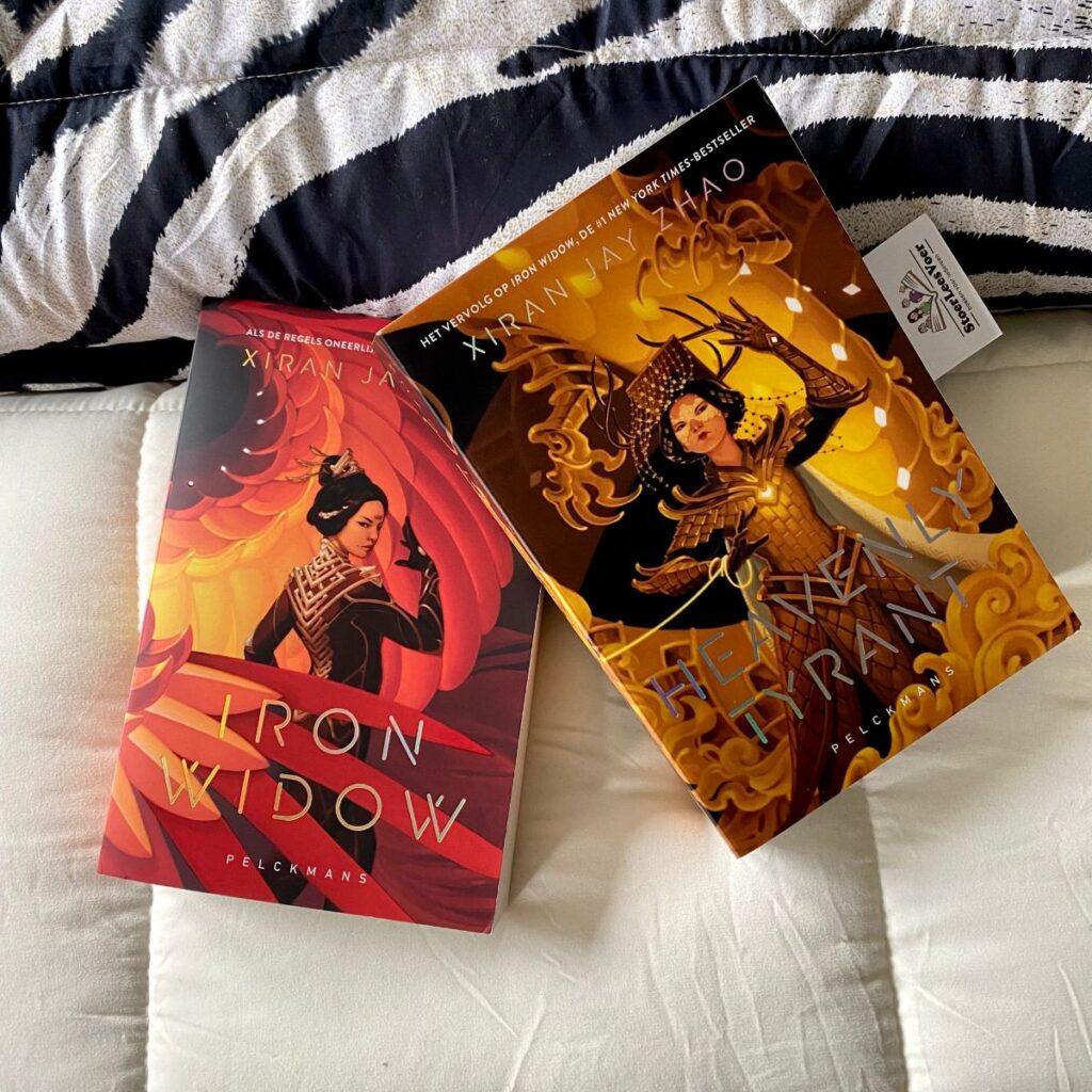 Heavenly Tyrant voorkant cover omslag kaft deel 2 iron widow deel 1 boekenserie