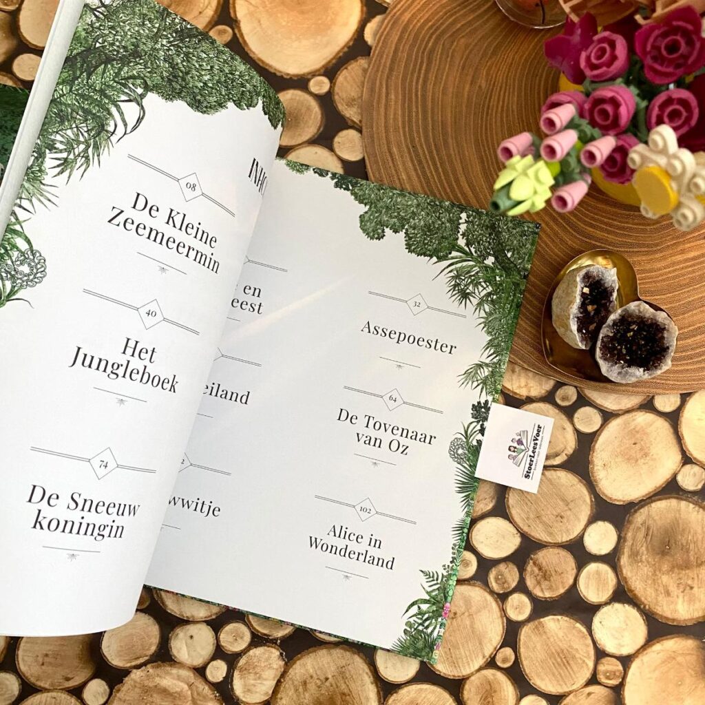 in een land hier ver vandaan inhoudsopgave met de 12 sprookjes