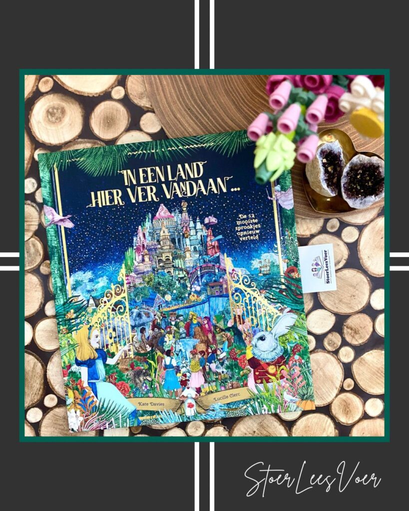 In een land hier ver vandaan kate davies sprookjesboek voorkant cover omslag kaft