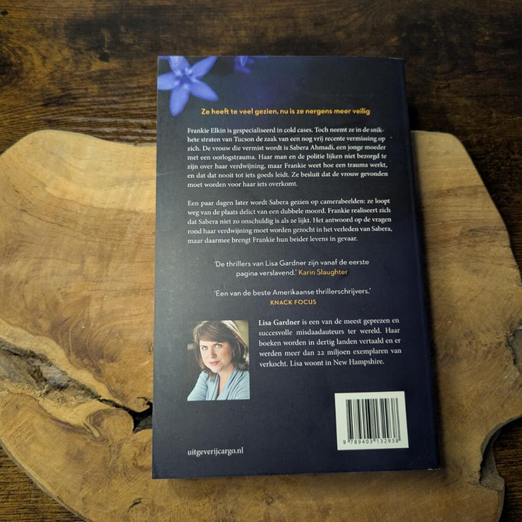 Achterkant kus haar vaarwel