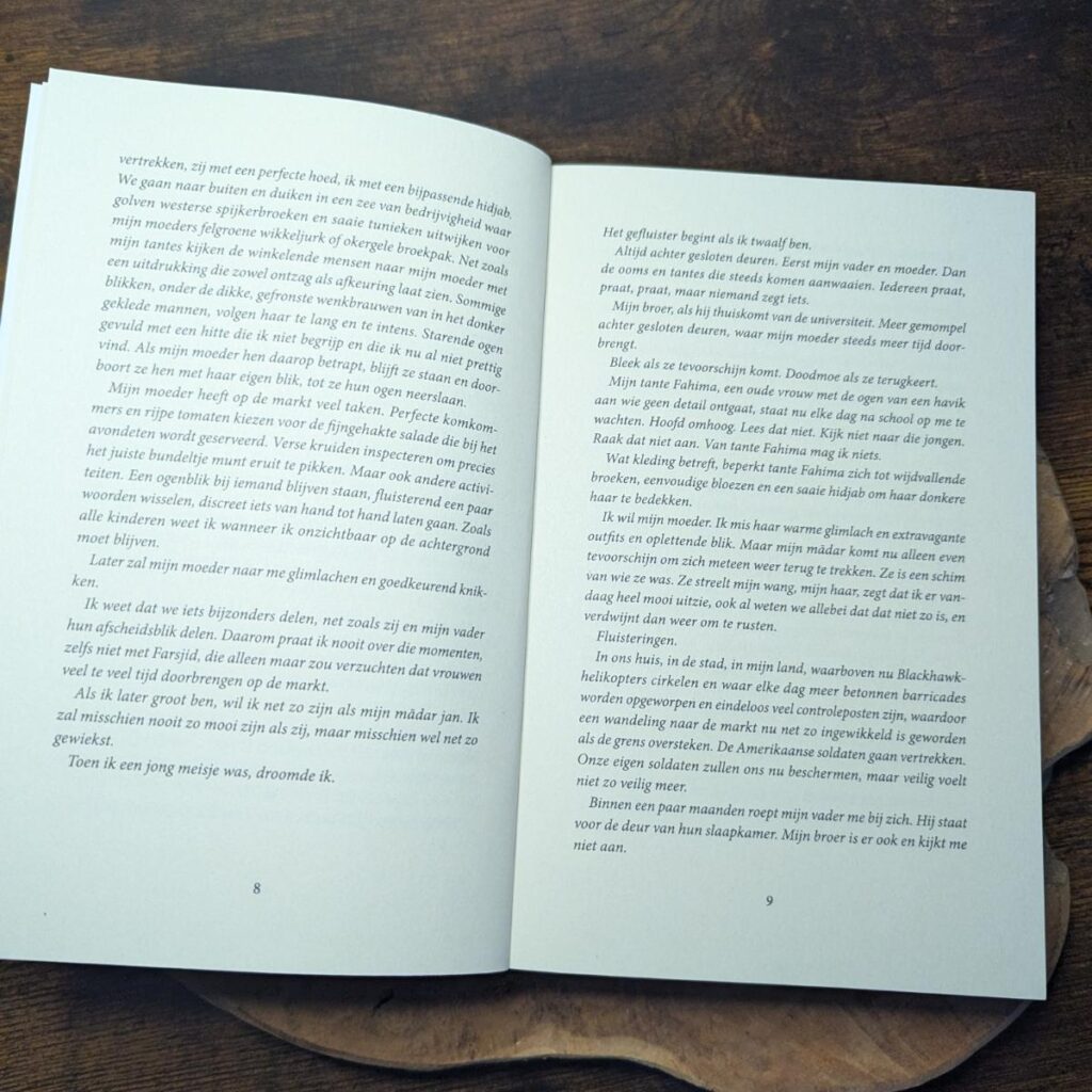 voorbeeld hoofdstuk brieven Kus haar vaarwel