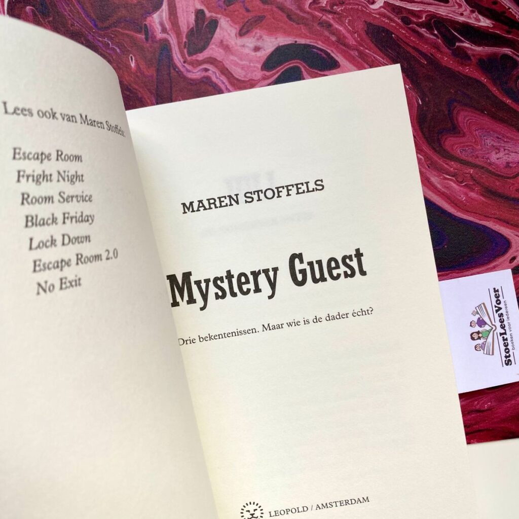 titelblad maren stoffels thriller