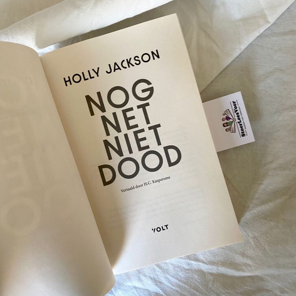 titelblad holly jackson thriller volwassenen