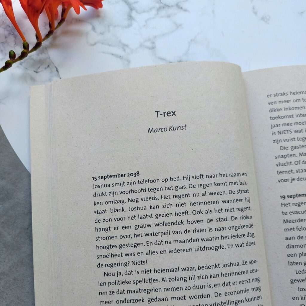 hoopvolle verhalen over het einde van de wereld marco kunst T-rex