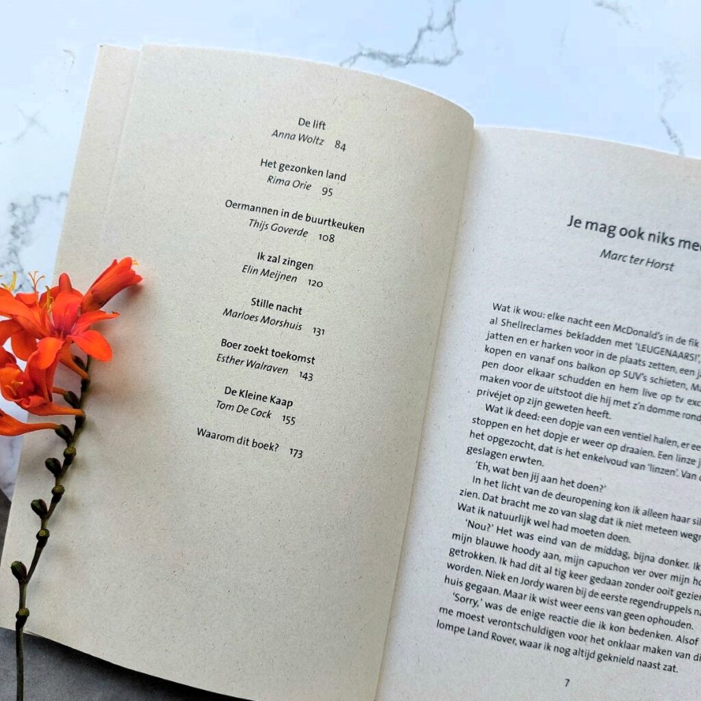 hoopvolle verhalen over het einde van de wereld inhoud 2