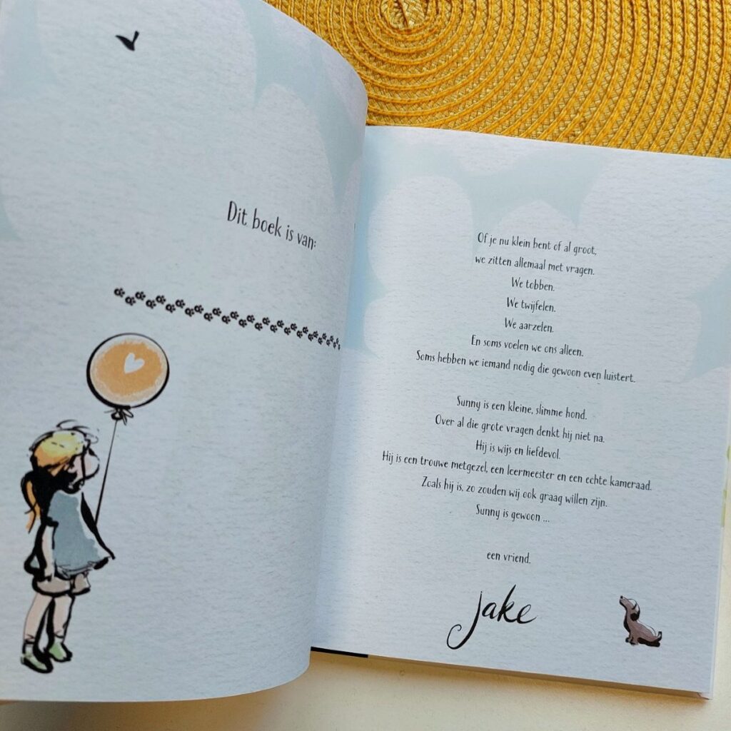 mijn vriend sunny voorwoord auteur