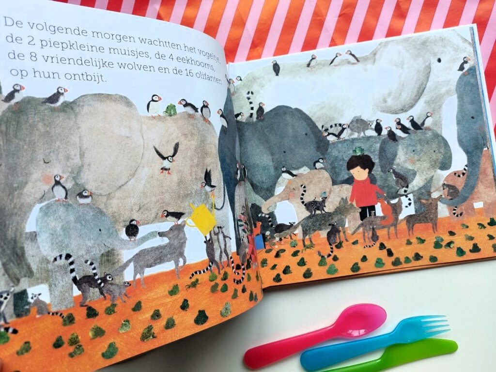 ontbijt voor iedereen 255 dieren uitklappagina