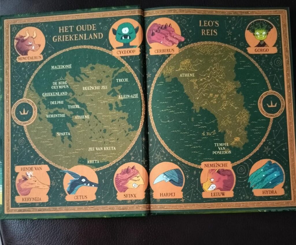 schutblad Leo en de vloek van de Gorgo