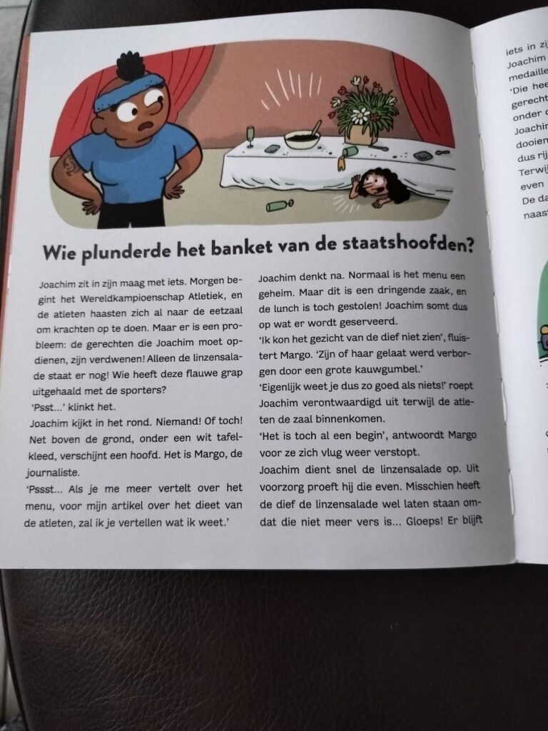 Verhaaltje uit Wie heeft het gedaan in het stadion