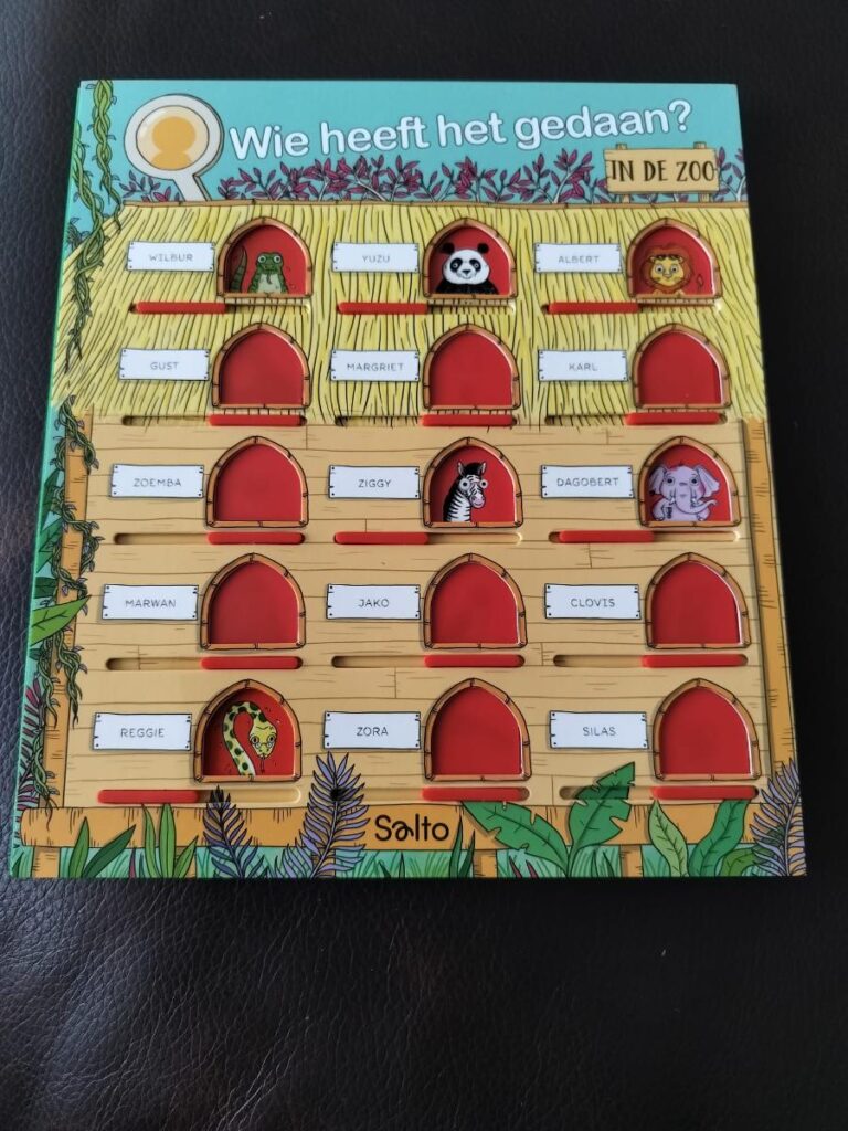 voorkant wie heeft het gedaan in de zoo cover omlsag