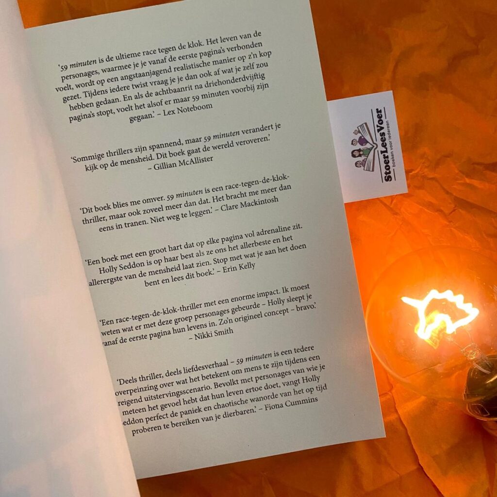 aanbevelingen holly seddon thriller