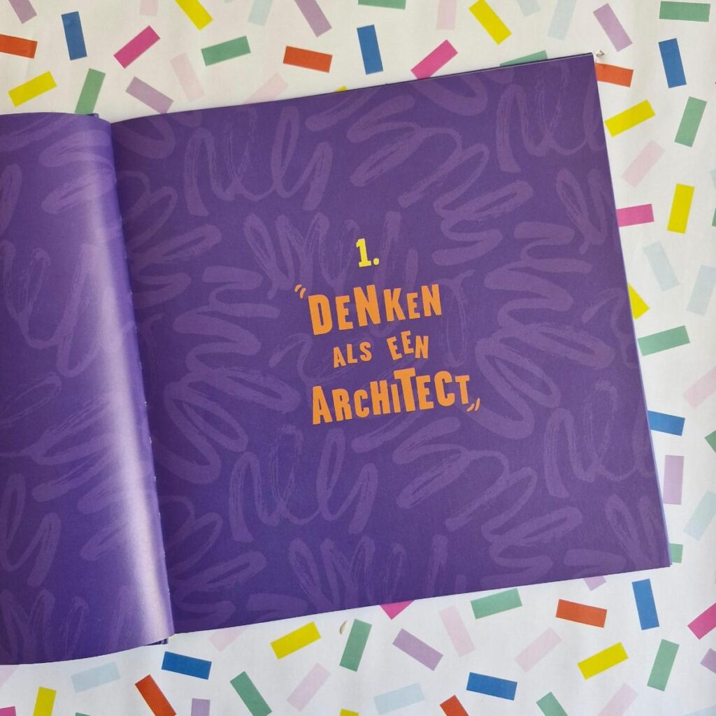 Vier hoofdstukken. Denken als een architect
