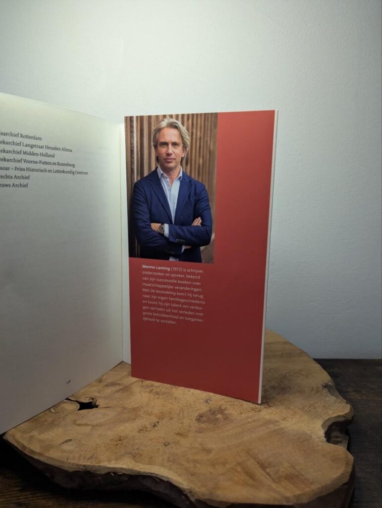 Achterflap Menno Lanting