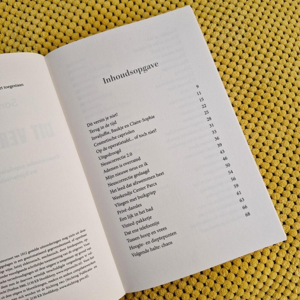 Inhoudsopgave Laviesanne Sanne Akkerman