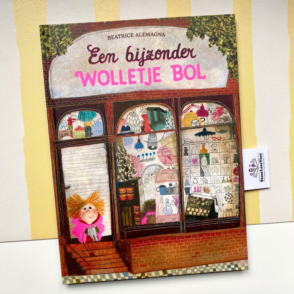 Een bijzonder wolletje bol beatrice alemagna voorkant cover omslag kaft prentenboek