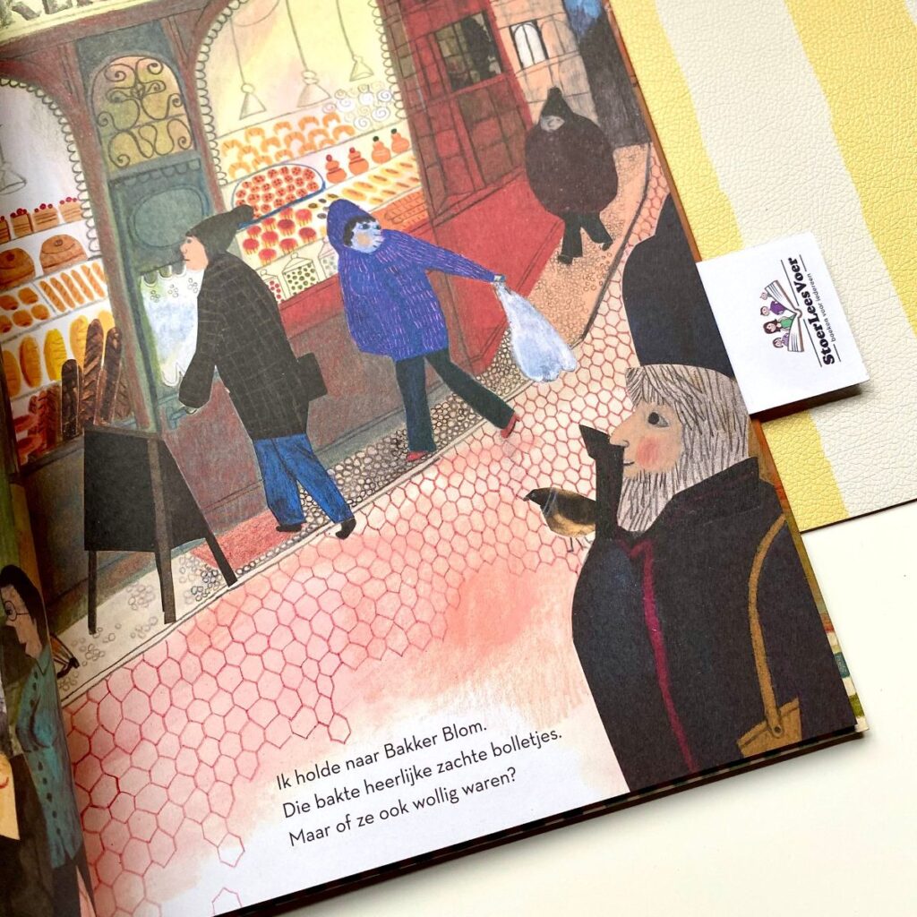 Een bijzonder wolletje bol illustratie tekst