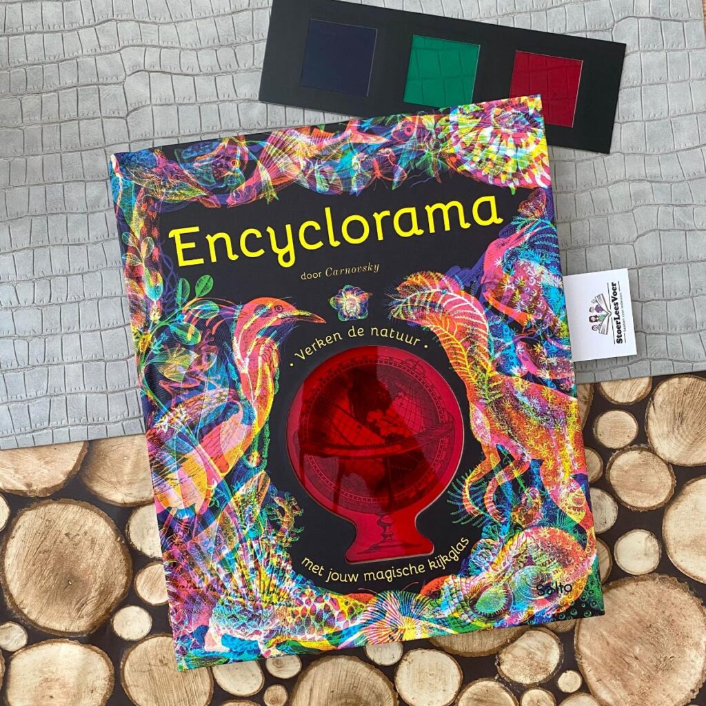 Encyclorama verken de natuur voorkant cover omslag kaft magisch kijkglas