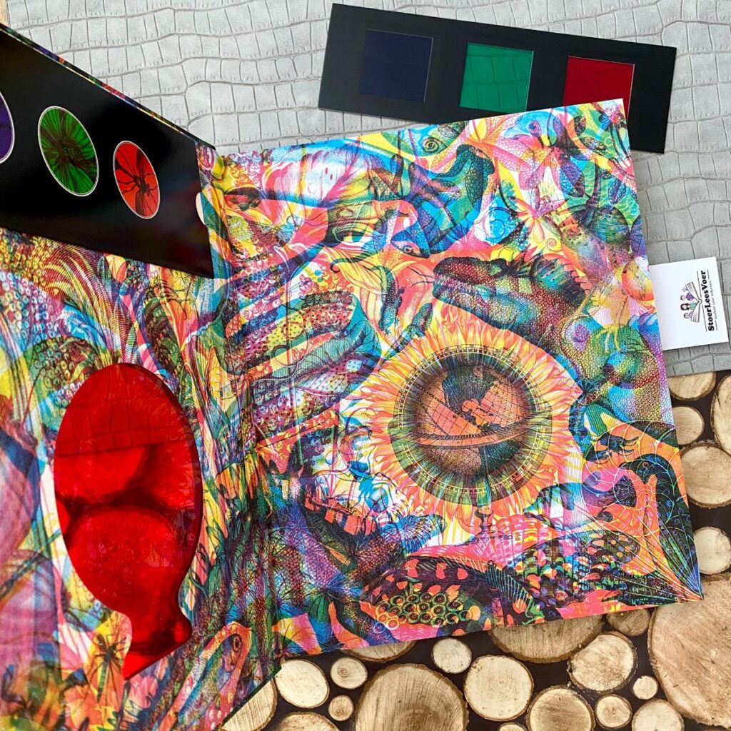 schutblad verken de natuur magisch kijkglas boek