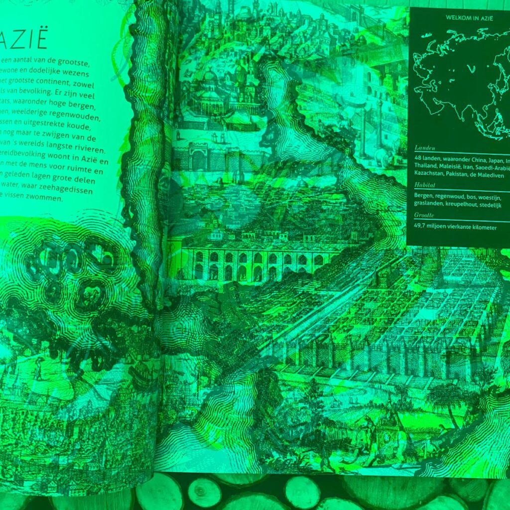 Encyclorama verken de natuur groen