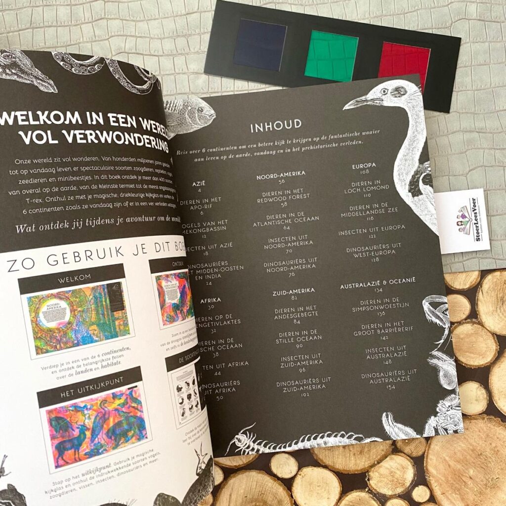 Encyclorama verken de natuur tekst hoe te gebruiken