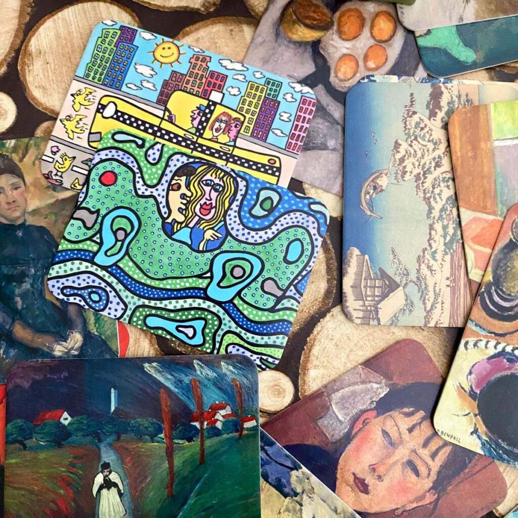 kunstenaar memory vindt de 25 ongelijke paren