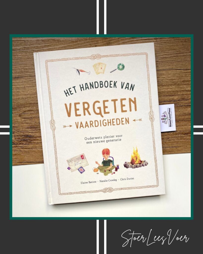 Het handboek van vergeten vaardigheden voorkant cover omslag kaft