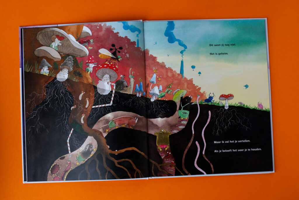 bladspiegel 1/2 De eerste wezentjes gaan zich verzamelen