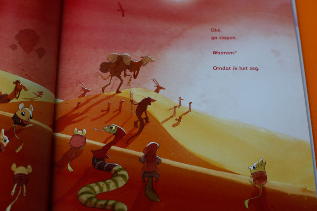 close up van illustratie door Floor de Goede