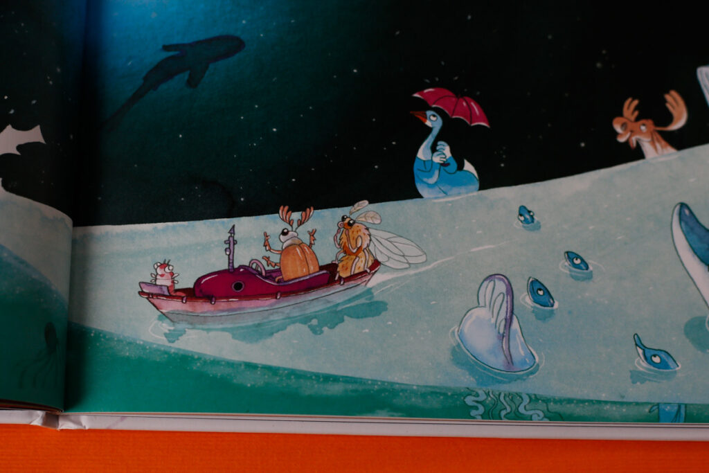 close up van illustratie door Floor de Goede