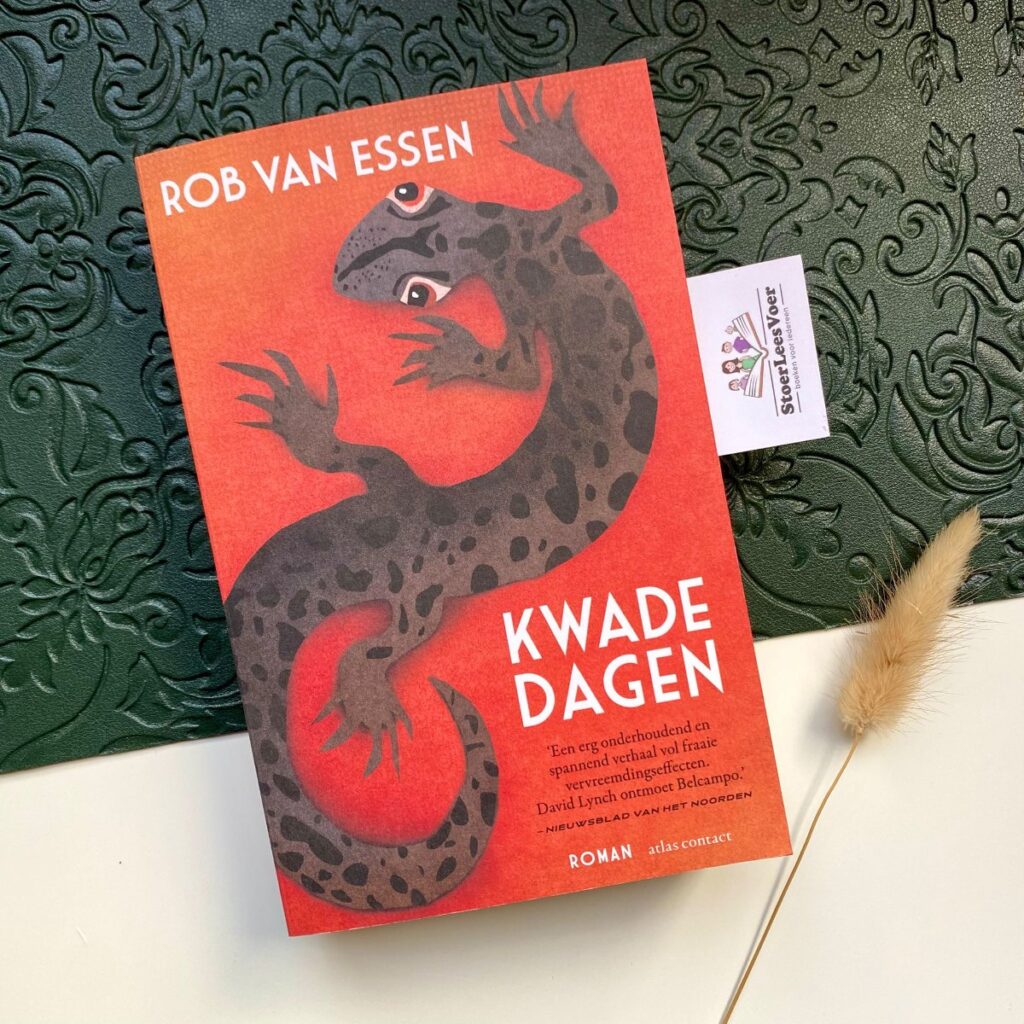 Kwade dagen rob van essen roman voorkant cover omslag kaft