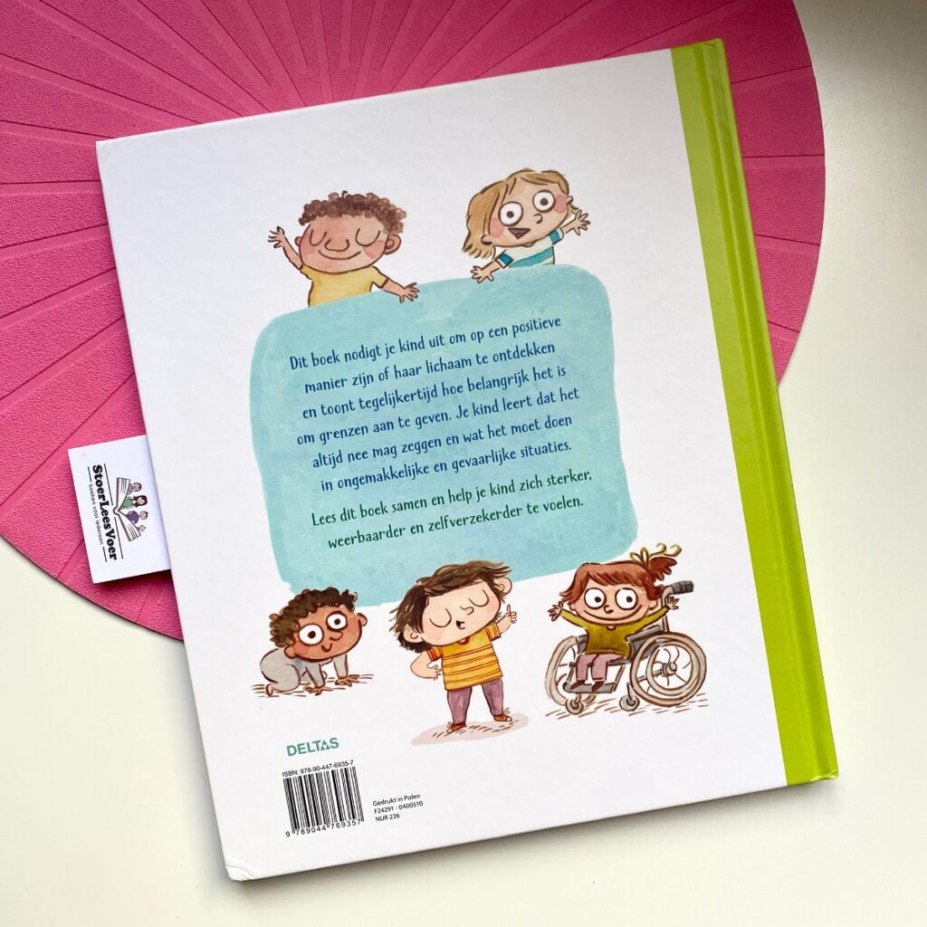 Mijn lichaam is van mij en van niemand anders achterkant achterflap synopsis samenvatting cover omslag kaft prentenboek lucia serrano