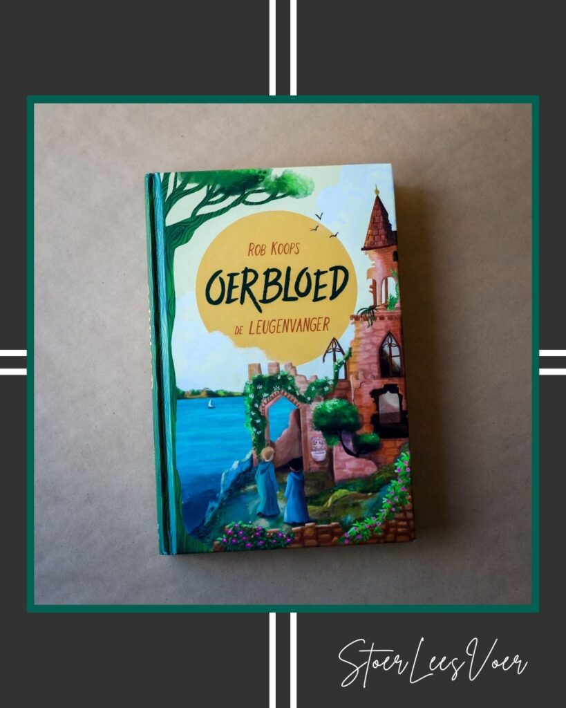 De Leugenvanger cover met StoerLeesVoer kader