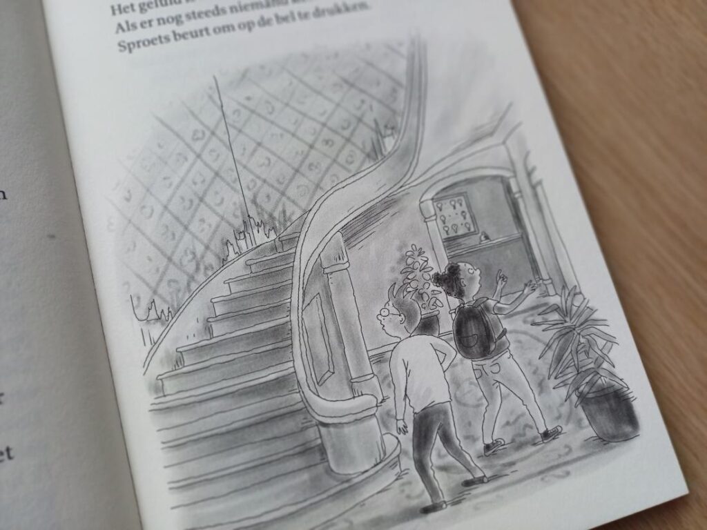 illustratie in het hotel